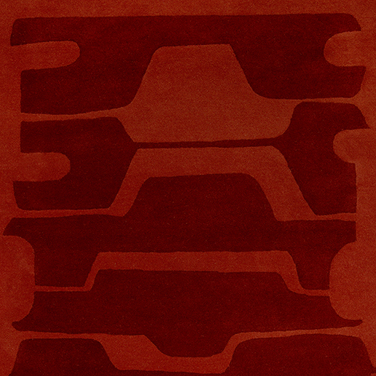 Picture of Benares Rust Rug